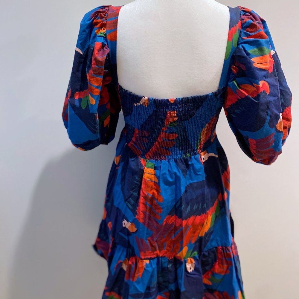 Farm Rio Rainbow Macaw mini dress - Picture 3 of 5